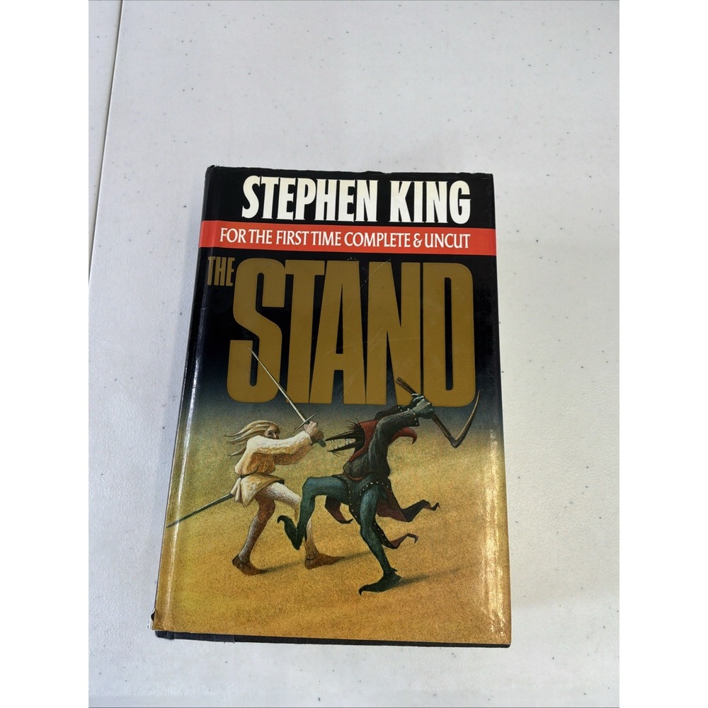 Stephen King The Stand Complete and Uncut Hardcover Book 1990 Doubleday